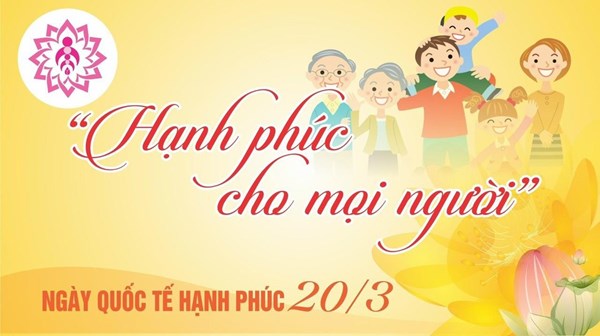 Ngày Quốc tế Hạnh phúc năm 2025 có chủ đề là  Hạnh phúc cho mọi người 